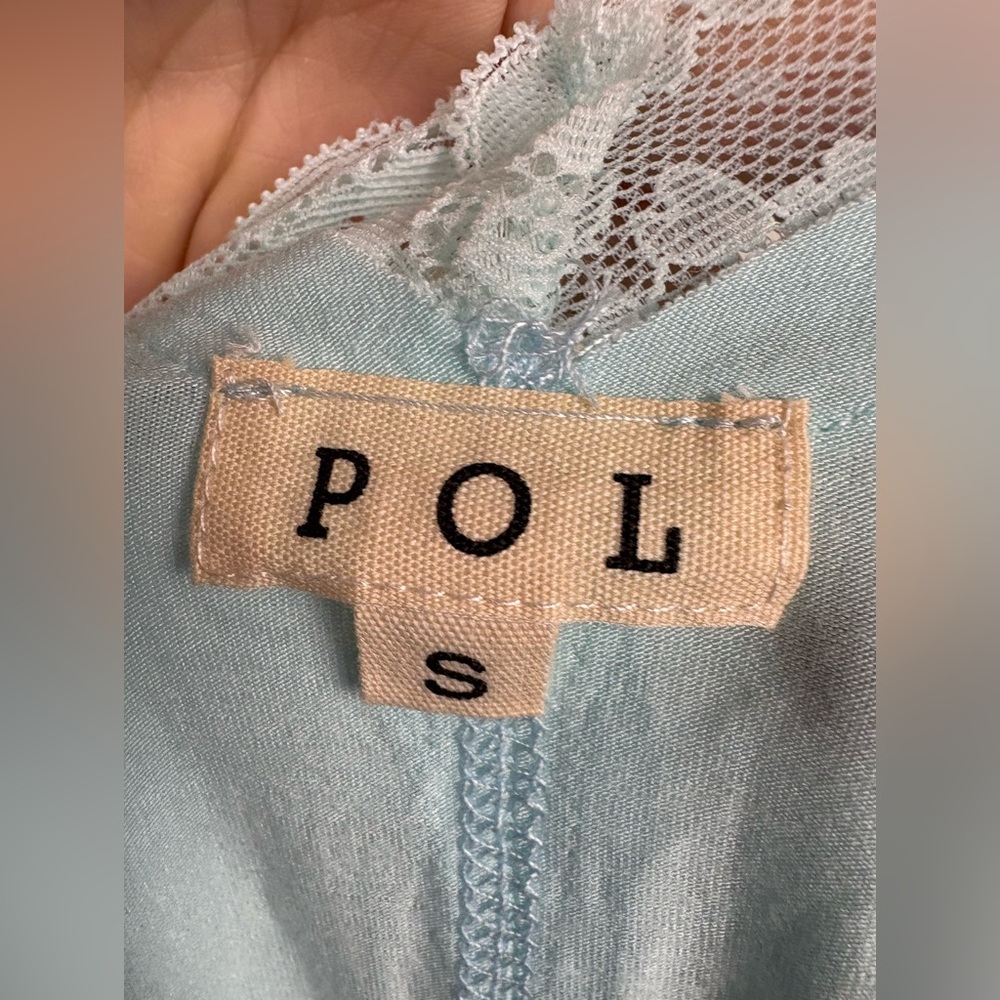 POL Lace block cami top size S - Picture 5 of 6